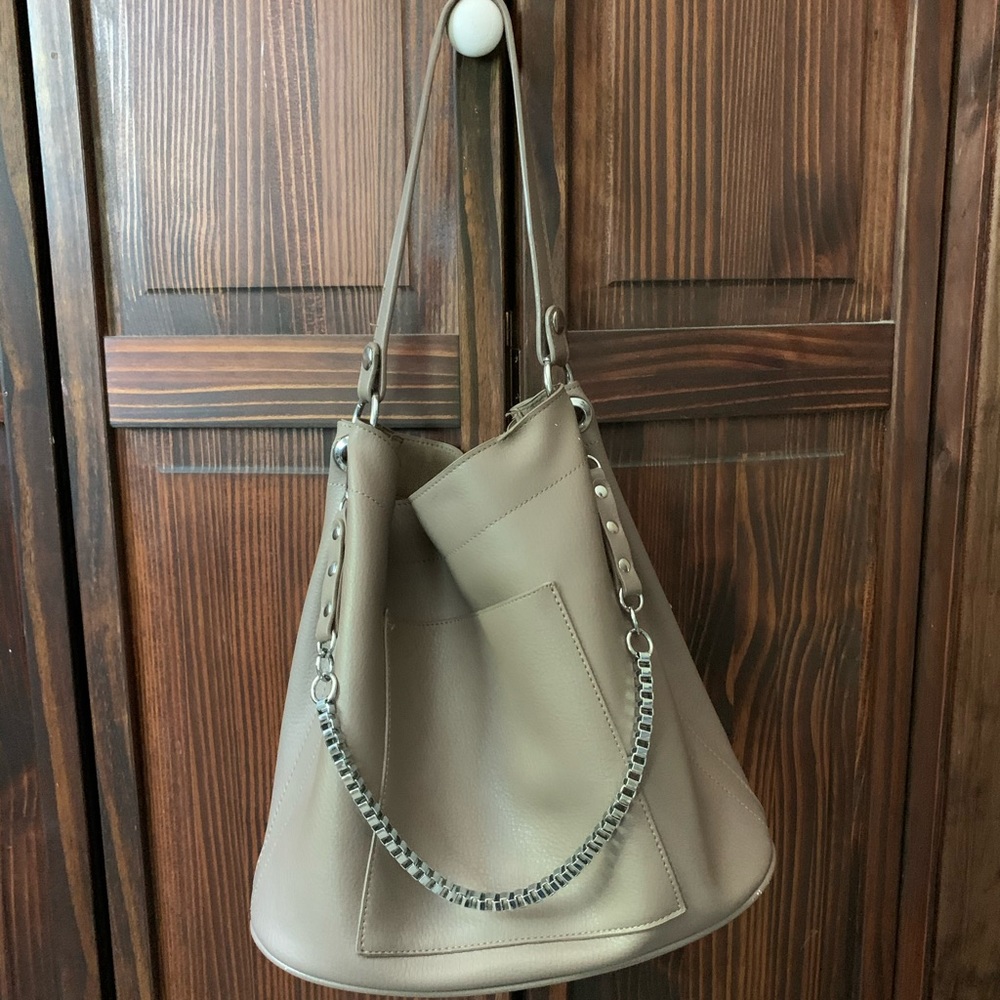 Brown over the shoulder purse